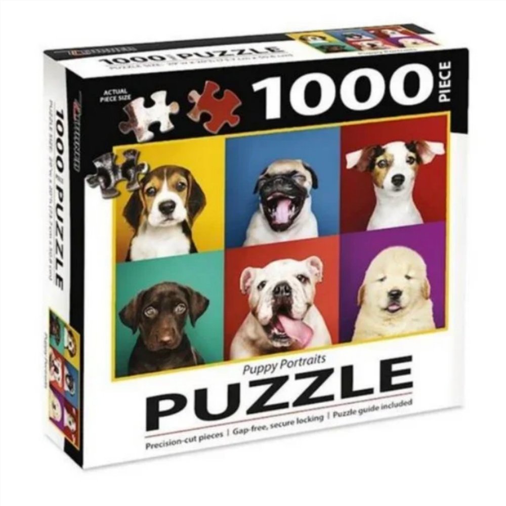 Puppy Portrait - 1000pc Jigsaw Puzzle by Turner